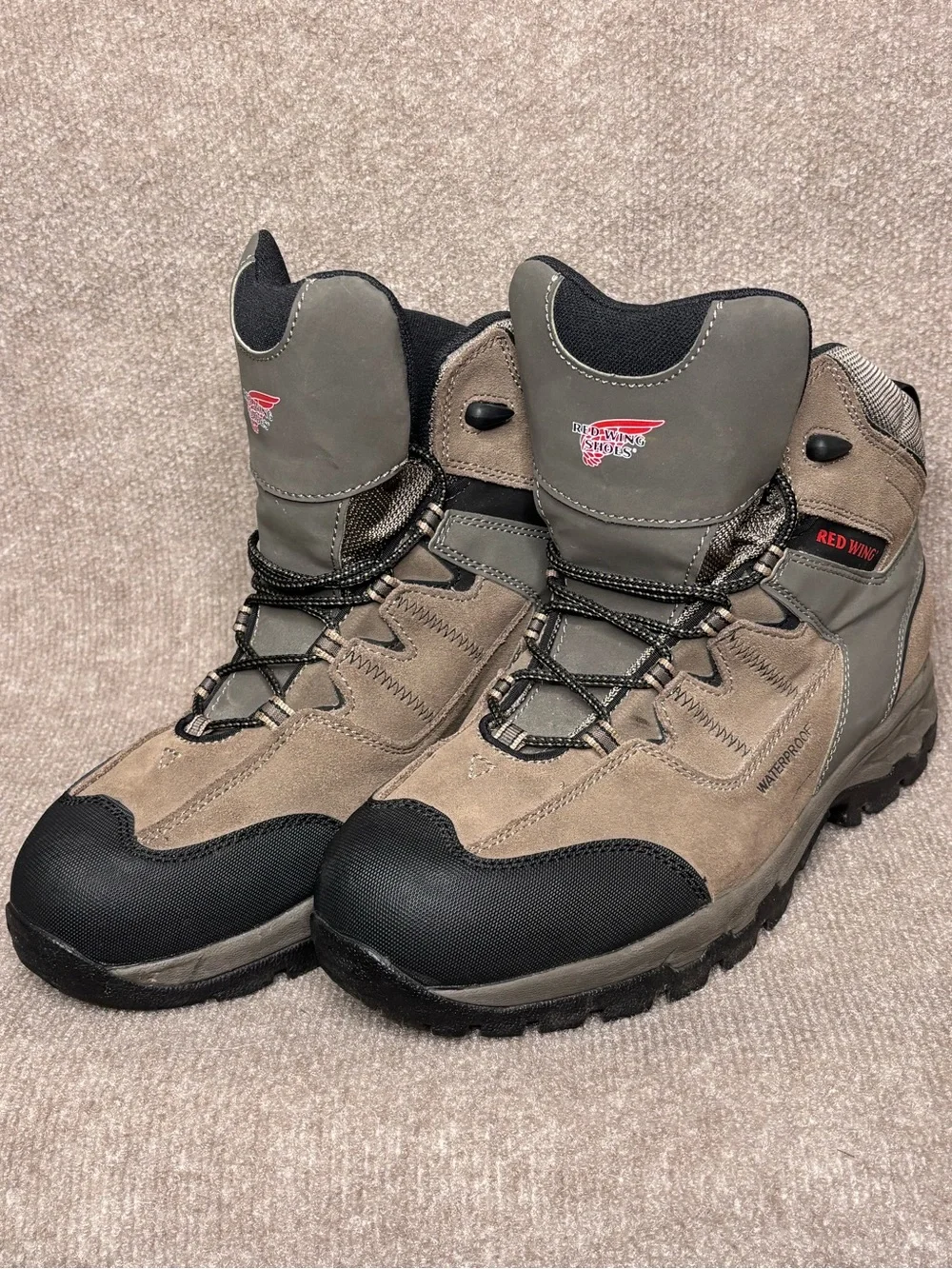 Red Wing TruHiker 6670 Waterproof Steel Toe Work Boots Men’s 11 EE